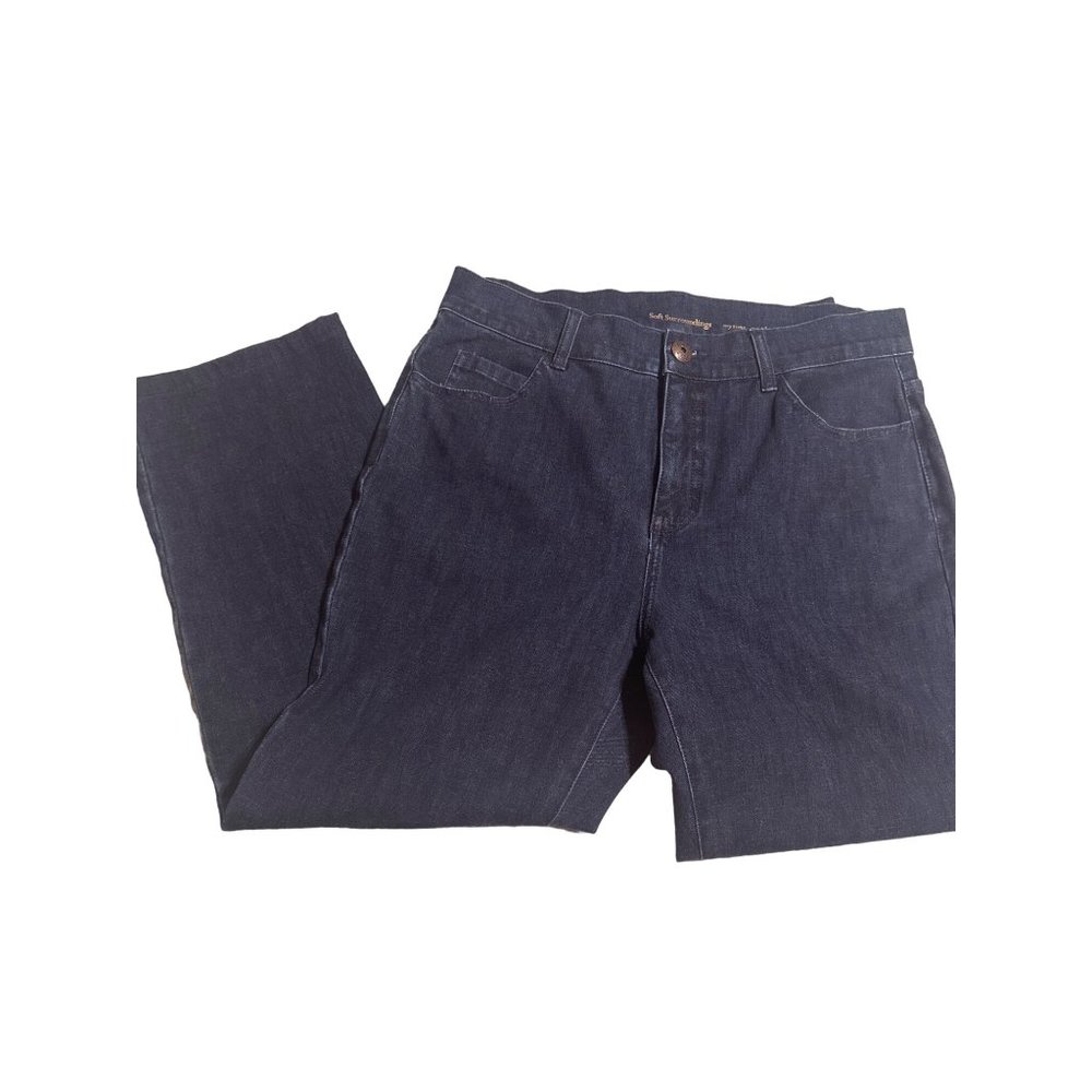 Soft Surroundings Capri/Ankle Length Women's Jeans Size 12 Petite‎